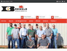 Tablet Screenshot of brendlesprinkler.com